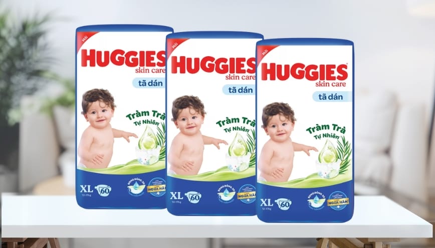 Huggies Skincare Tràm Trà ngừa hăm cho trẻ