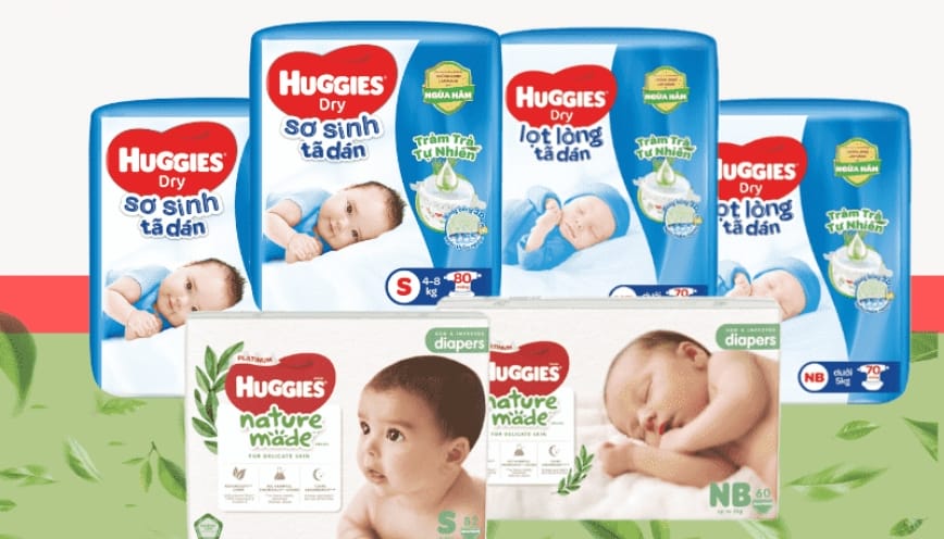 Hướng dẫn chọn đúng tã dán size S Huggies