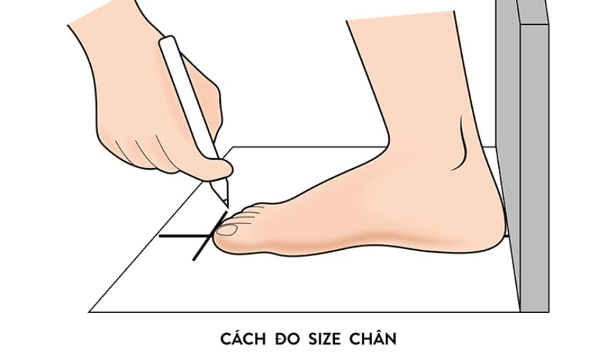 Hướng dẫn chọn size giày trẻ em