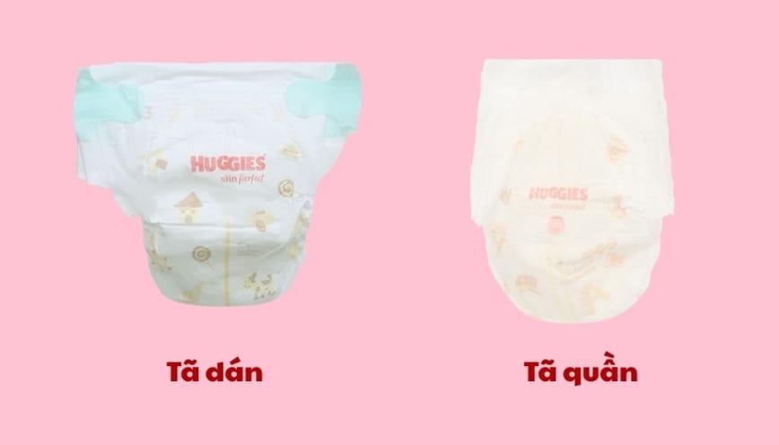 Khi nào nên dùng tã quần, khi nào nên dùng tã dán?