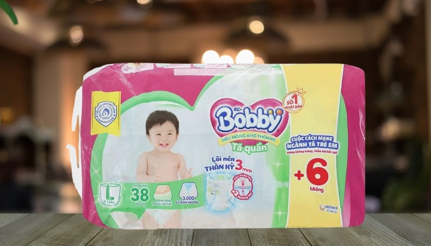 Kinh nghiệm mua bỉm quần Bobby size L chính hãng