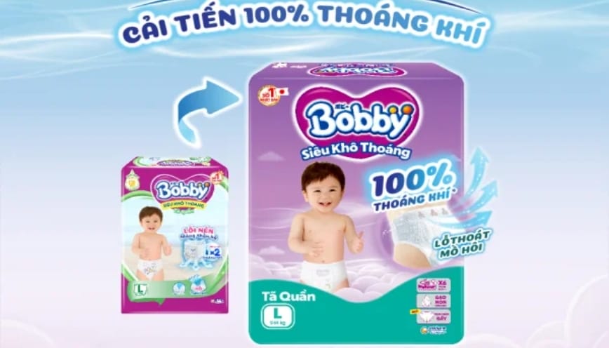 Những lưu ý khi dùng bỉm quần Bobby size S