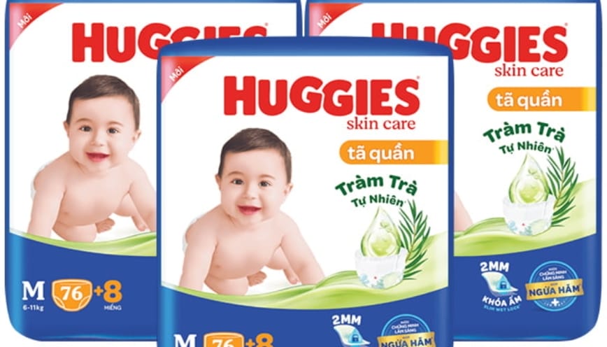 Vì sao nên chọn tã dán Huggies?
