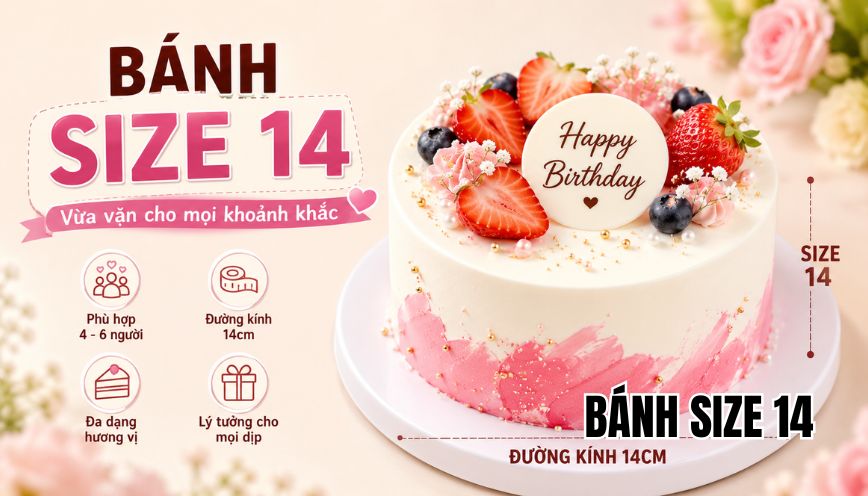 Bánh size 14