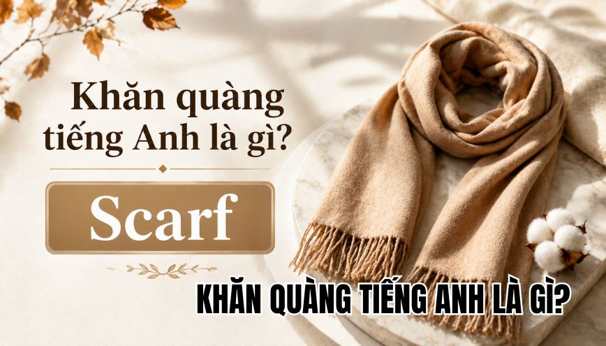 Khăn quàng tiếng Anh là gì