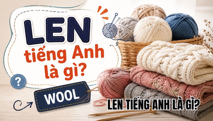 Len tiếng Anh là gì