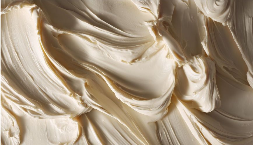 Cream mang sắc màu kem đặc trưng