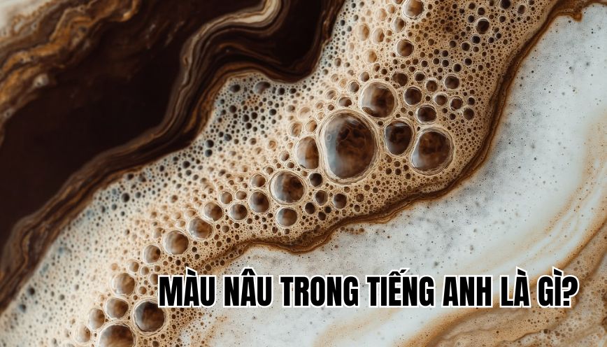 màu nâu trong tiếng Anh là gì