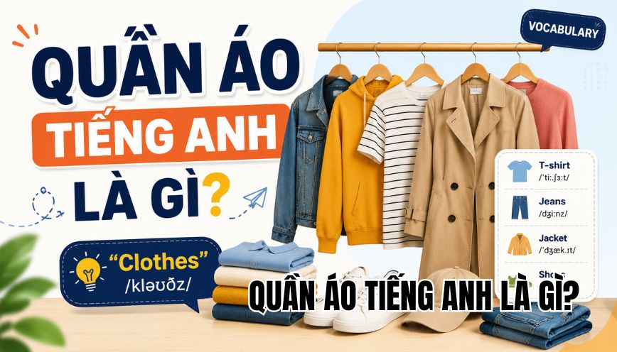 Quần áo tiếng Anh là gì?