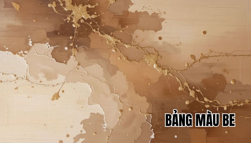 bảng màu be