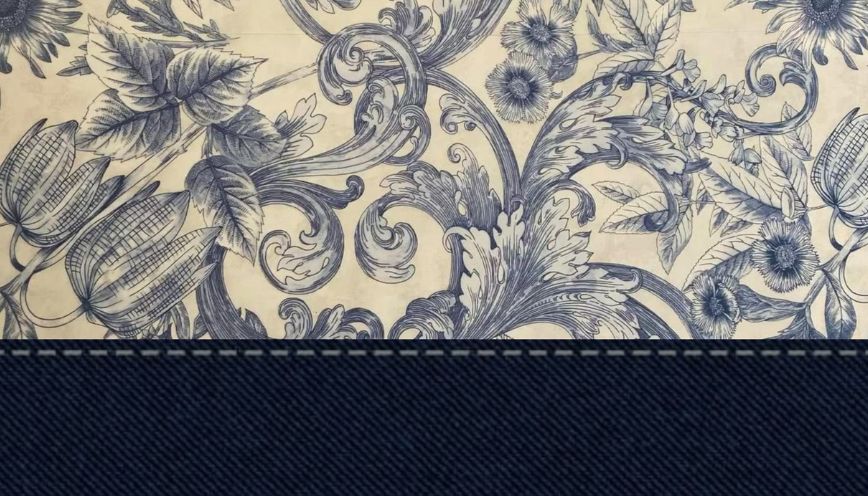 Xanh navy thời thượng kết hợp cùng sắc be êm dịu