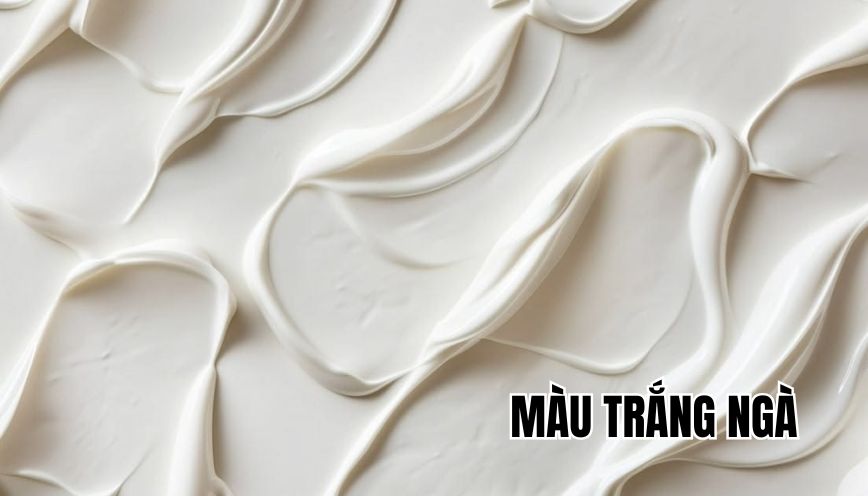 màu trắng ngà